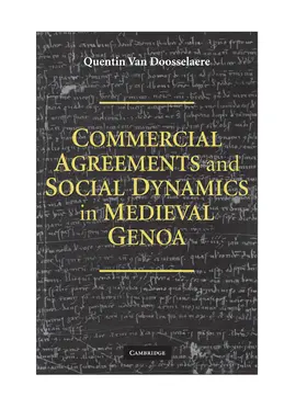 van Doosselaere | Commercial Agreements and Social Dynamics in Medieval Genoa | Buch | 978-0-521-89792-1 | www.sack.de