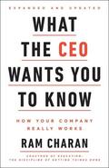 Charan |  What the CEO Wants You to Know | Buch |  Sack Fachmedien