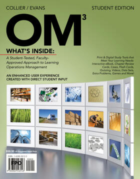 Evans |  OM 3 (with Review Cards and Decision Sciences & Operations Management CourseMate with eBook Printed Access Card) | Buch |  Sack Fachmedien