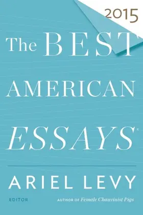 Levy |  The Best American Essays 2015 | eBook | Sack Fachmedien