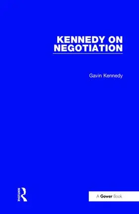 Kennedy |  Kennedy on Negotiation | Buch |  Sack Fachmedien