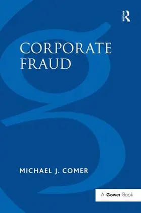 Comer |  Corporate Fraud | Buch |  Sack Fachmedien