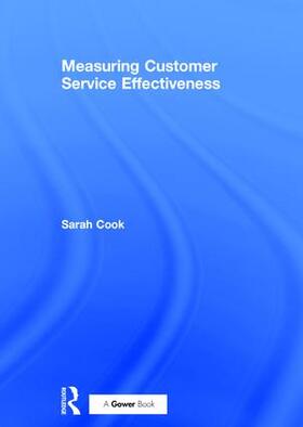 Cook |  Measuring Customer Service Effectiveness | Buch |  Sack Fachmedien