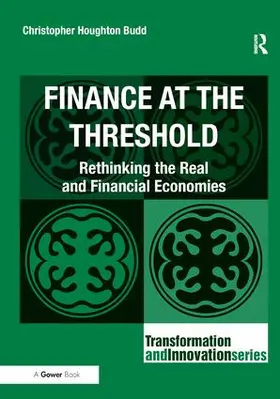 Budd |  Finance at the Threshold | Buch |  Sack Fachmedien