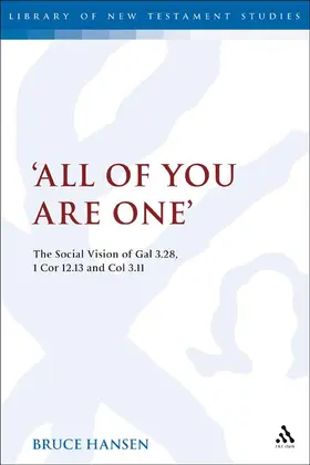 Hansen |  'All of You are One' | Buch |  Sack Fachmedien