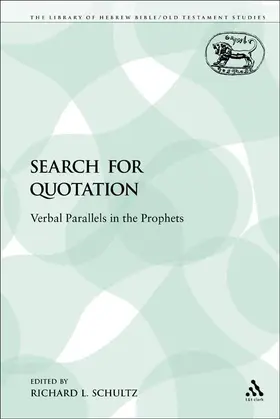 Schultz |  The Search for Quotation | Buch |  Sack Fachmedien