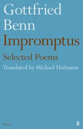 Hofmann |  Gottfried Benn - Impromptus | eBook | Sack Fachmedien