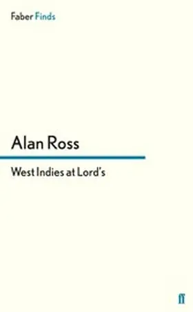 Ross |  West Indies at Lord's | eBook | Sack Fachmedien