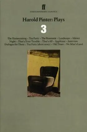 Pinter |  Harold Pinter Plays 3 | eBook | Sack Fachmedien
