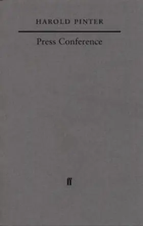 Pinter |  Press Conference | eBook | Sack Fachmedien