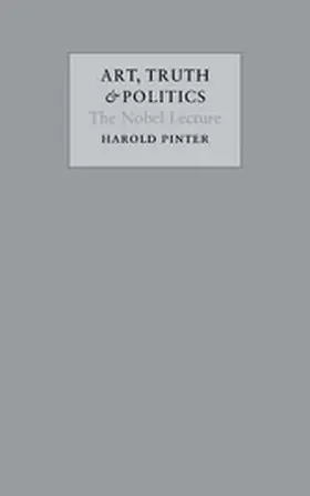 Pinter |  Art, Truth and Politics | eBook | Sack Fachmedien