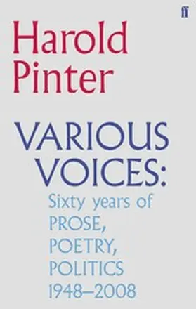 Pinter |  Various Voices | eBook | Sack Fachmedien