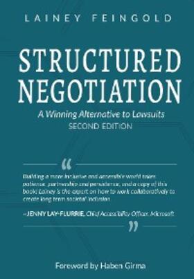 Feingold |  Structured Negotiation | eBook | Sack Fachmedien