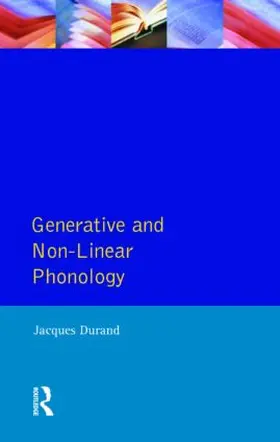 Durand |  Generative and Non-Linear Phonology | Buch |  Sack Fachmedien