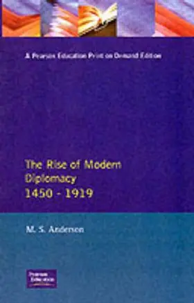 Anderson |  The Rise of Modern Diplomacy 1450 - 1919 | Buch |  Sack Fachmedien