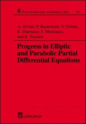 Alvino / Buonocore / Ferone |  Progress in Elliptic and Parabolic Partial Differential Equations | Buch |  Sack Fachmedien