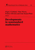 Cutland / Neves / Oliveira |  Developments in Nonstandard Mathematics | Buch |  Sack Fachmedien