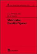 Ferrando / Pellicer / Ruiz |  Metrizable Barrelled Spaces | Buch |  Sack Fachmedien