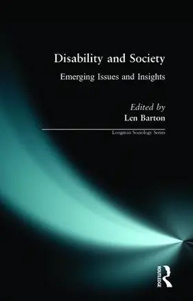 Barton |  Disability and Society | Buch |  Sack Fachmedien