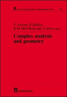 Ancona / Ballico / Miro-Roig |  Complex Analysis and Geometry | Buch |  Sack Fachmedien