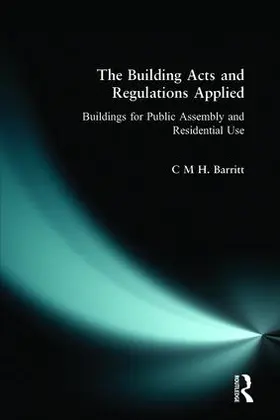 Barritt | The Building Acts and Regulations Applied | Buch | 978-0-582-30201-3 | www.sack.de
