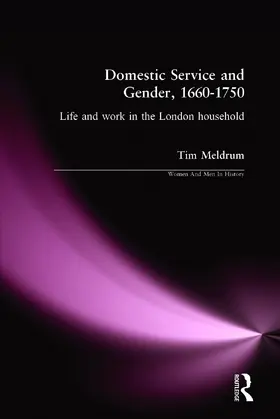 Meldrum | Domestic Service and Gender, 1660-1750 | Buch | 978-0-582-31208-1 | www.sack.de