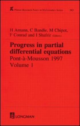 Amann / Bandle / Chipot |  Progress in Partial Differential Equations | Buch |  Sack Fachmedien