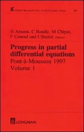 Amann / Bandle / Chipot |  Progress in Partial Differential Equations | Buch |  Sack Fachmedien