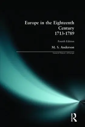 Anderson | Europe in the Eighteenth Century 1713-1789 | Buch | 978-0-582-35743-3 | www.sack.de