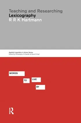 Hartmann |  Teaching and Researching Lexicography | Buch |  Sack Fachmedien