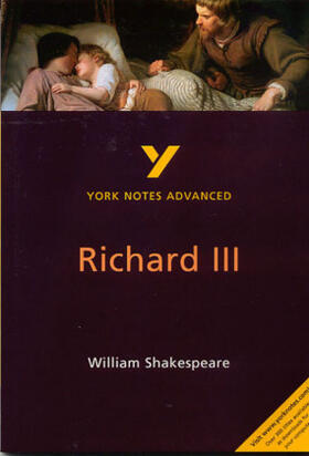 Warren / Shakespeare |  Richard III (York Notes Advanced) English Literature Study Guide - for 2026, 2027 exams | Buch |  Sack Fachmedien