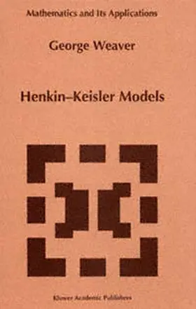 Weaver | Henkin-Keisler Models | E-Book | sack.de