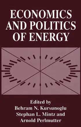 Kursunogammalu / Mintz / Perlmutter |  Economics and Politics of Energy | eBook | Sack Fachmedien