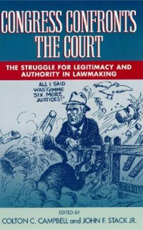 Campbell / Stack Jr. |  Congress Confronts the Court | eBook | Sack Fachmedien