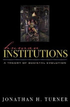 Turner |  Human Institutions | eBook | Sack Fachmedien