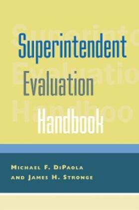 Dipaola / Stronge |  Superintendent Evaluation Handbook | eBook | Sack Fachmedien