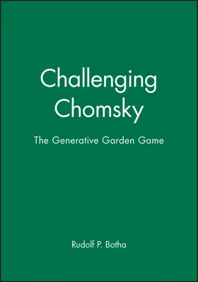 Botha |  Challenging Chomsky | Buch |  Sack Fachmedien