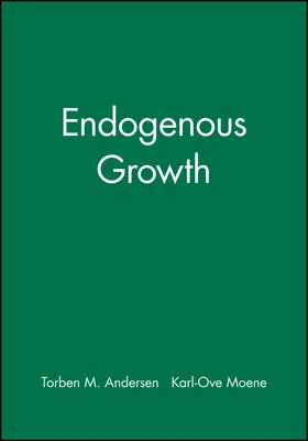 Andersen / Moene |  Endogenous Growth | Buch |  Sack Fachmedien