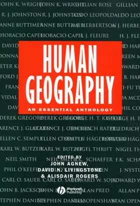 Agnew / Livingstone / Rogers |  Human Geography | Buch |  Sack Fachmedien