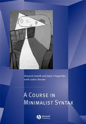 Lasnik / Uriagereka |  Course in Minimalist Syntax | Buch |  Sack Fachmedien