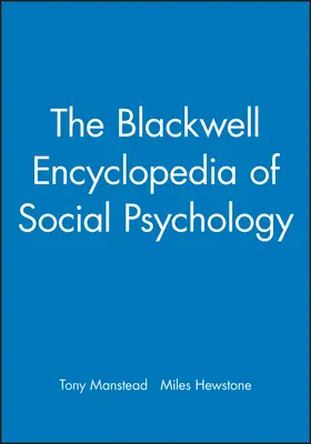 Manstead / Hewstone |  Blackwell Ency Social Psychology | Buch |  Sack Fachmedien