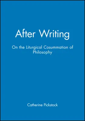 Pickstock | After Writing | Buch | 978-0-631-20671-2 | sack.de