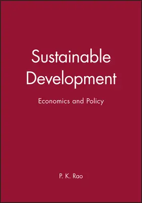 Rao |  Sustainable Development | Buch |  Sack Fachmedien