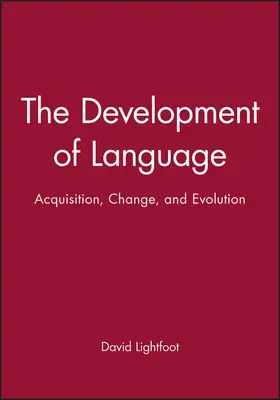 Lightfoot |  Development of Language | Buch |  Sack Fachmedien