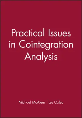 McAleer / Oxley |  Practical Issues in Cointegration Analysis | Buch |  Sack Fachmedien