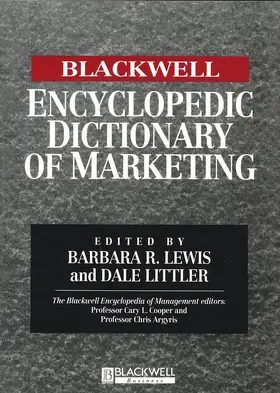 Lewis / Littler |  Encyclopedic Dictionary of Marketing | Buch |  Sack Fachmedien