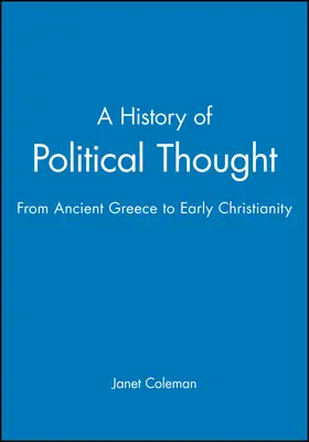 Coleman |  Political Thought | Buch |  Sack Fachmedien