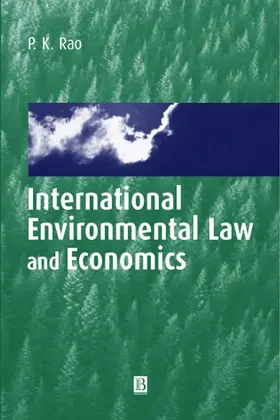 Rao |  International Environmental Law and Economics | Buch |  Sack Fachmedien