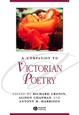 Cronin / Harrison / Chapman |  A Companion to Victorian Poetry | Buch |  Sack Fachmedien