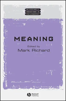 Richard |  Meaning | Buch |  Sack Fachmedien